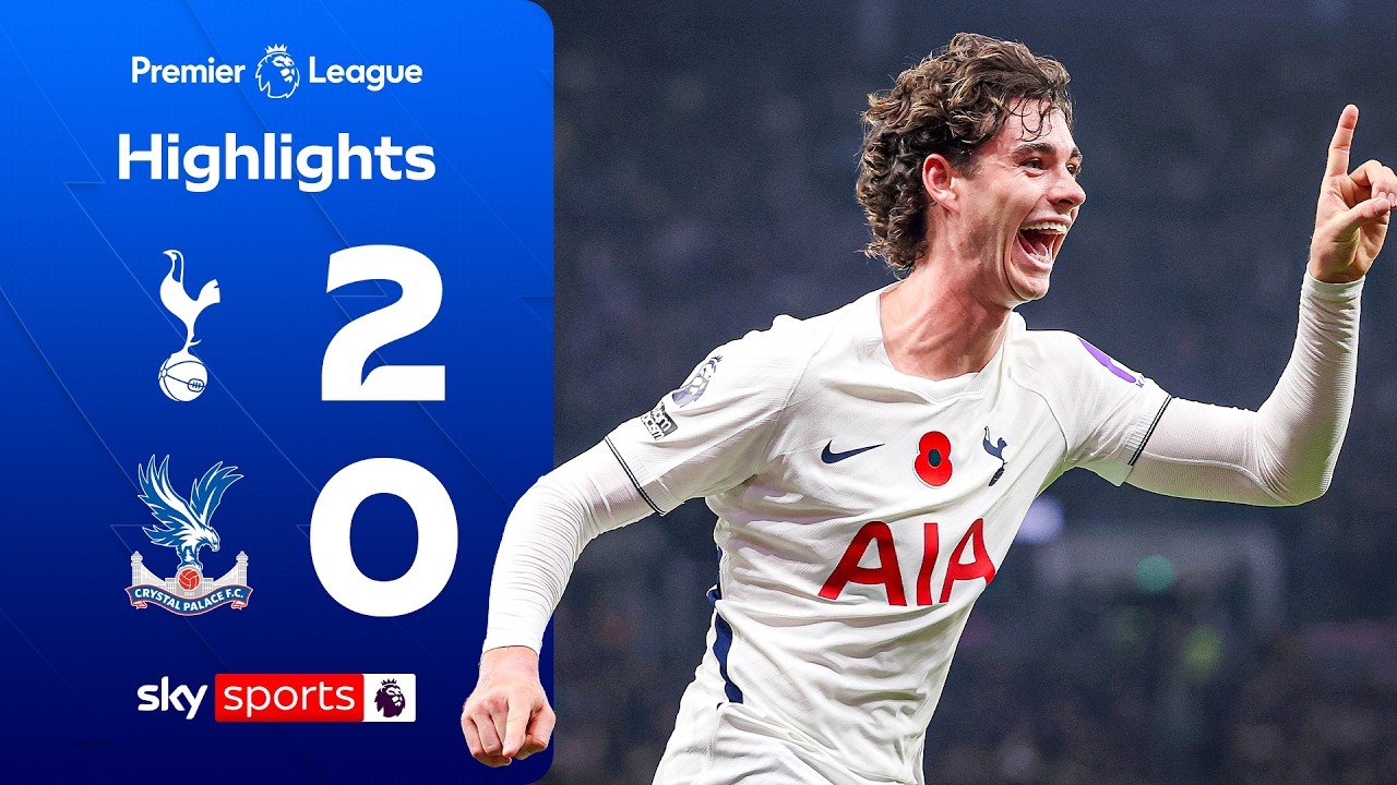 Spurs win three in a row! ✅ | Spurs 2-0 Crystal Palace | Premier League highlights