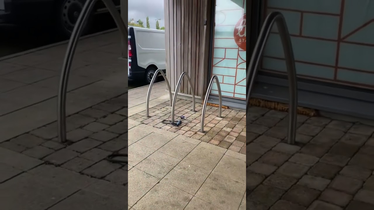 New bike rack installed #dbsolutions #propertyimprovement #bikerack #bikeshed #ireland