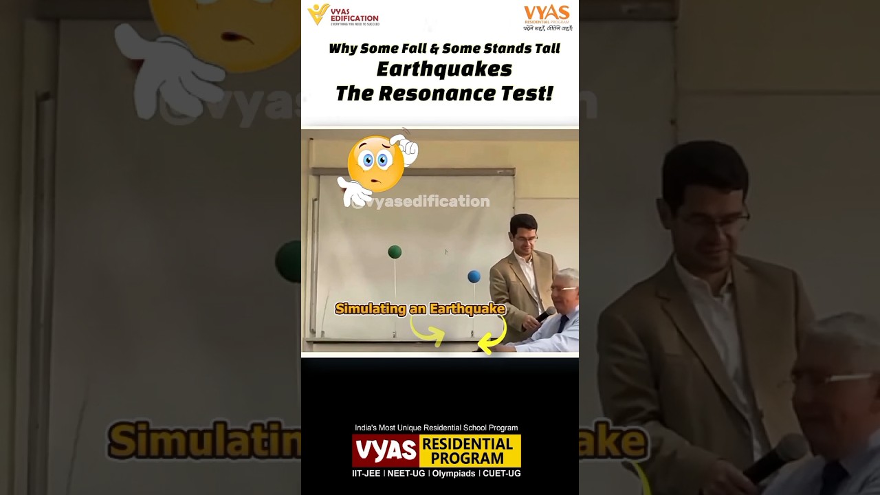 #earthquake the #resonance #test ! #simulation #frequency #physics #science #shorts #viralvideo #yt
