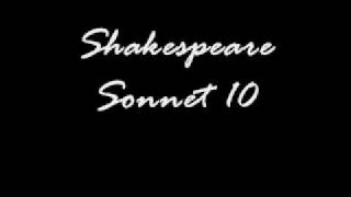 shakespeare sonnet 10 by bAmbI