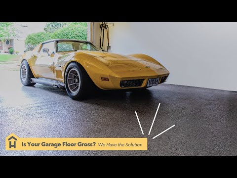 Is Your Garage Floor Gross?  We Have the Solution!