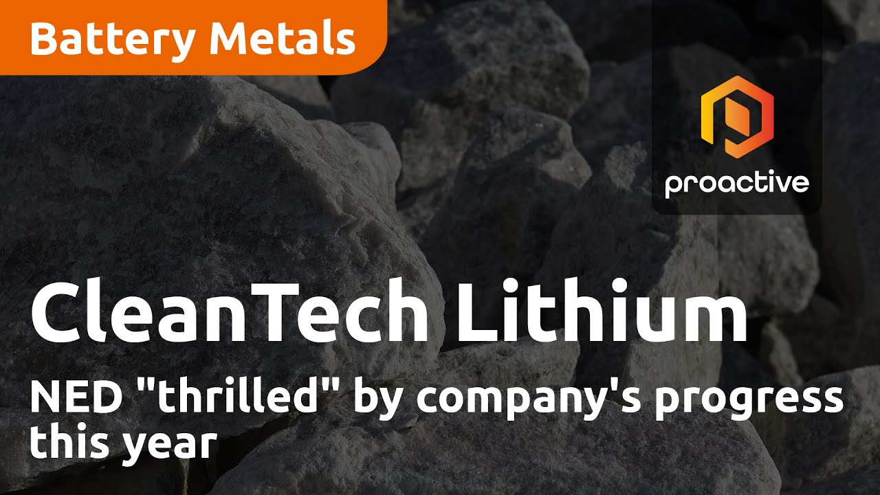 CleanTech Lithium NED "thrilled" by company's progress this year