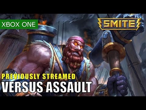 SMITE Xbox One Gameplay Assault Versus as Vulcan - It was the turret and not me