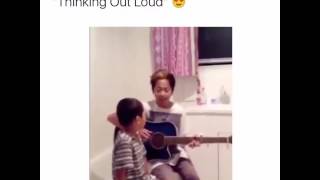 Mom catches her two sons singing 