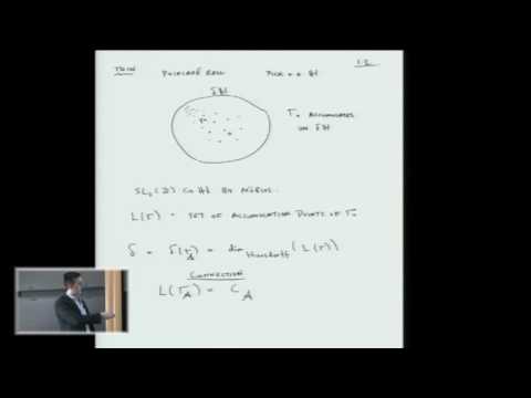 Counting and dynamics in SL2 - Michael Magee