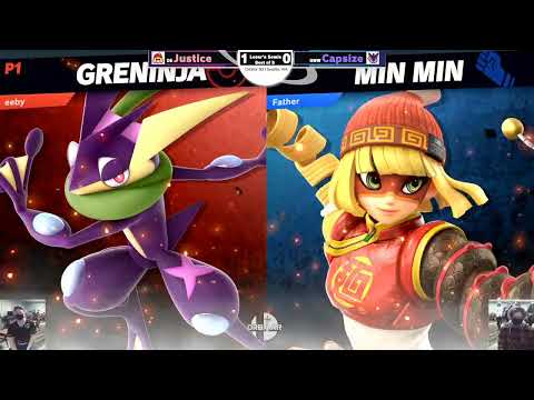 Capsize (Greninja) vs Justice (Min Min) - Orbitar 93 - Losers Semis