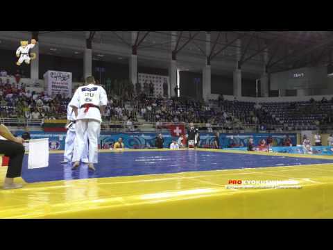 WKO EC 2016, 1/4 -85 Kestutis Radvila (Lithuania, aka) - Marius Ilas (Romania)