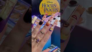 Hocus Pocus Realistic Nail Art 🔮✨🧙‍♀️ #nails  #nailartdesigns #handpainted #hocuspocus