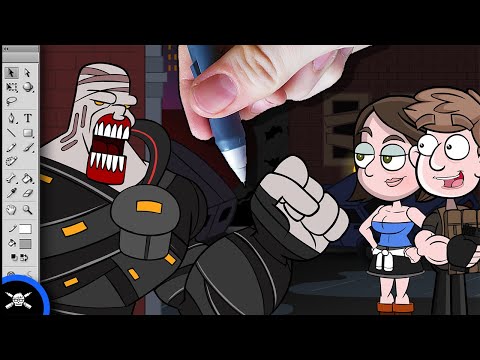 See James Draw - ZackScott VS Resident Evil 3