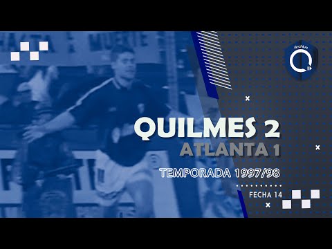 Quilmes 2 Atlanta 1 Nacional B 1997/1998 #TodoslosgolesdelCentenario T:3 E:8