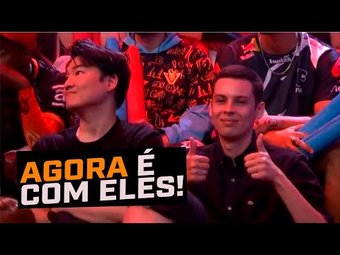 Stardust e Riyev foram ver o jogo 5 no PALCO!