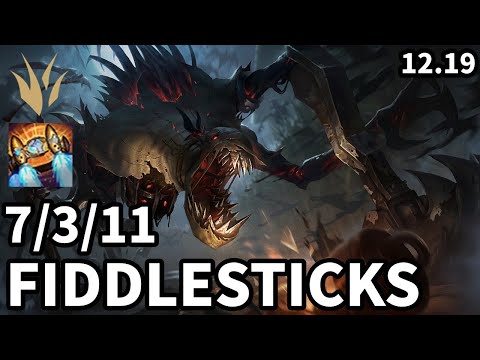 Fiddlesticks Jungle vs Elise - Ranked Master - Patch KR 12.19
