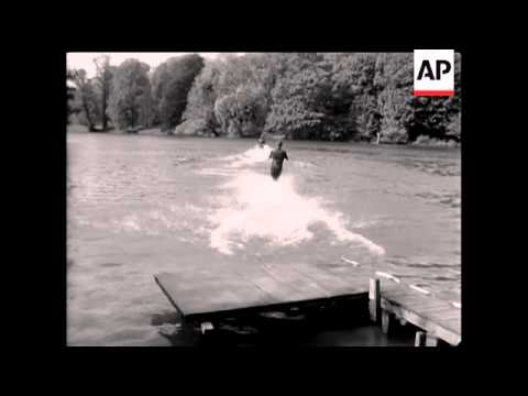 NEW WAY TO WATER-SKI