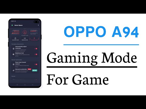OPPO A94 How To Use Gaming Mode For Gamer's