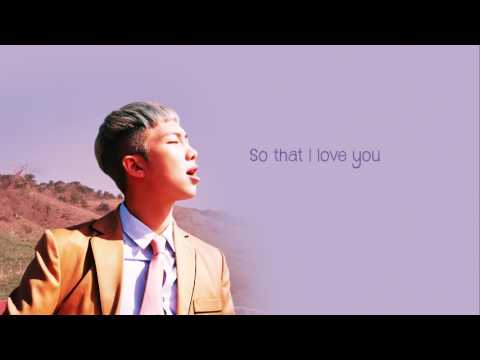 BTS Rap Monster x Jungkook – 알아요 (I know) [Color coded Han|Rom|Eng lyrics] Video