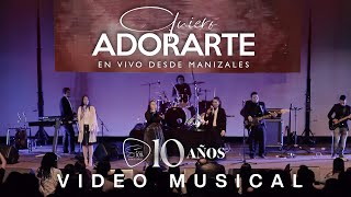 Video thumbnail of "Quiero Adorarte | MINISTERIO SION - (Video Oficial)"