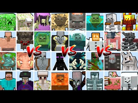 WHO IS THE STRONGEST MUTANT? TOURNAMENT | Minecraft Mob Battle