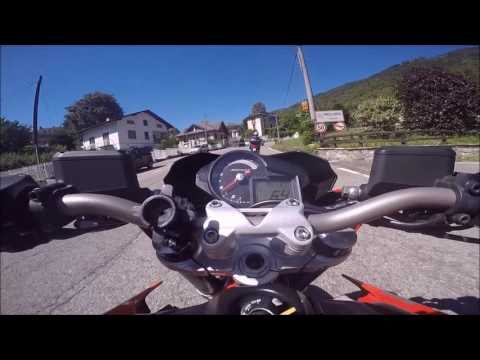 Aprilia Shiver 750 - Ducati Monster 696 - Giro In Montagna .. (THE RS BROTHERS)