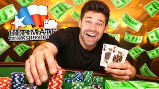 I PLAYED ULTIMATE TEXAS HOLDEM... BLIND!