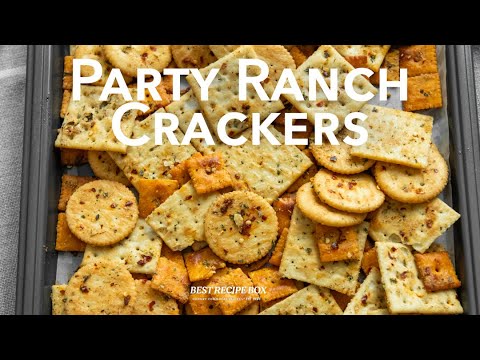 Ranch Seasoned Party Crackers (like a baked Alabama Firecracker)