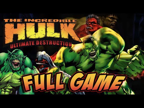 The Incredible Hulk: Ultimate Destruction FULL GAME Longplay (PS2, Gamecube, Xbox)