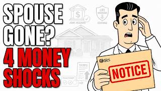 If Your Spouse Dies, These 4 Things Happen to Your Accounts!