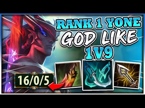 #1 YONE WORLD PERFECT STRATEGY LEAD TO THIS INSANE 1V9 (PLAY LIKE THIS TO CARRY!)- League of Legends