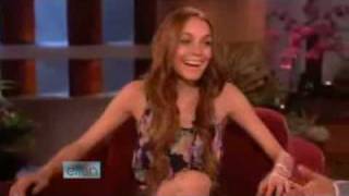 Lindsay Lohan Cleares Up The Rumours On Ellen Degeneres (April 23rd 2009)