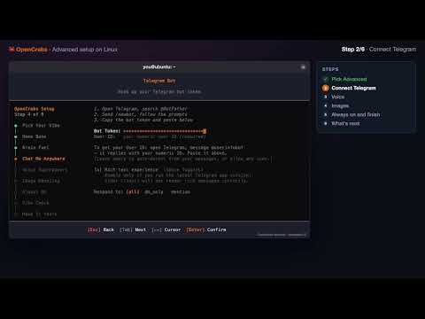 OpenCrabs advanced setup on Linux