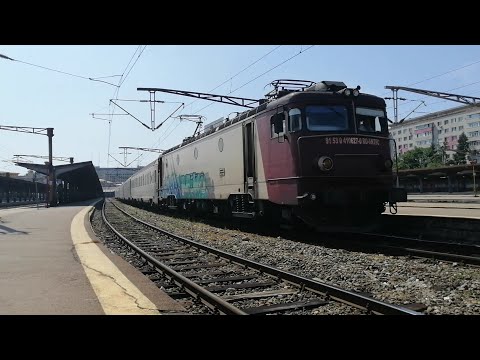 EA 627 paraseste Gara Bucuresti Nord cu trenul IR 1751