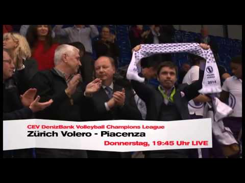 VOLERO ZÜRICH - VOLLEY PIACENZA (CEV CHAMPIONS LEAGUE)