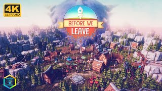 [4K] Koloni Kurma ve Kaynak Yönetim Oyunu | Before We Leave Gameplay |