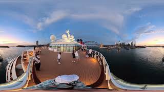 Disney Wonder Australia 2025: 360°: A Sunset Departure- First Cruise of 2025