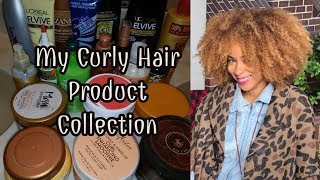 My Curly Hair Product Collection Tour. 