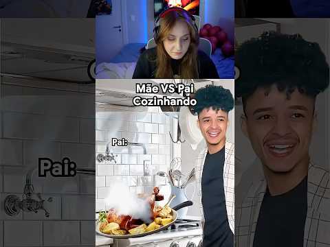 Alemã reage ao JoojNatu - MÃE COZINHANDO vs PAI COZINHANDO