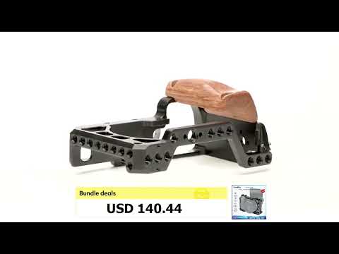 SmallRig A6400 Cage Review: Best Cage for Sony A6300/A6400/A6500? (USD 140.44)