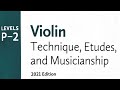 Nojack Christine Donkin RCM Violin 2021 Level 1 Technique Etudes Musicianship