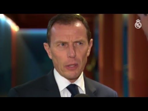 Entrevista a Emilio Butragueño tras la victoria en el Clásico