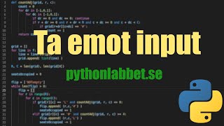 Input från användaren i Python