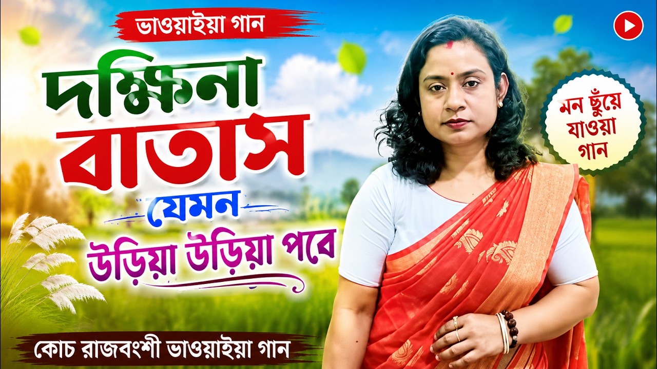 দক্ষিণা বাতাস যেমন উড়িয়া উড়িয়া পরে | জনপ্রিয় ভাওয়াইয়া গান | Dakshina Batash