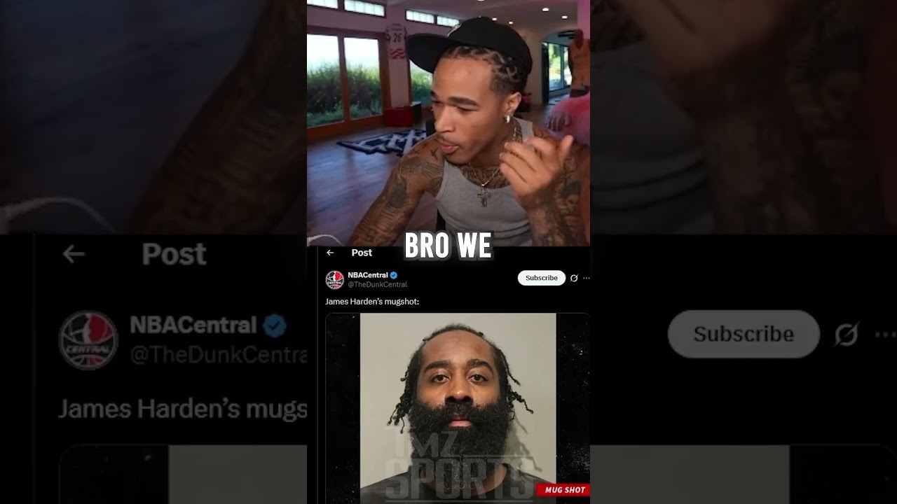 Max Reacts To James Harden Arrest..