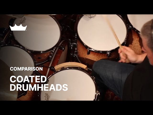 Video teaser for Coated Drumheads Comparison | Remo
