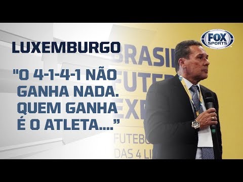 PROFEXÔ PROFEXORANDO! Veja palestra de Vanderlei Luxemburgo no Brasil Futebol Expo ao vivo!