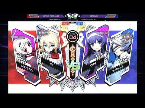 F@X 257 BB:CTB - Altria Pendrago Vs. Doriavis - BlazBlue: Cross Tag Battle Winners Finals