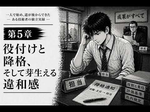 第5章　役付けと降格、そして芽生える違和感 サムネイル