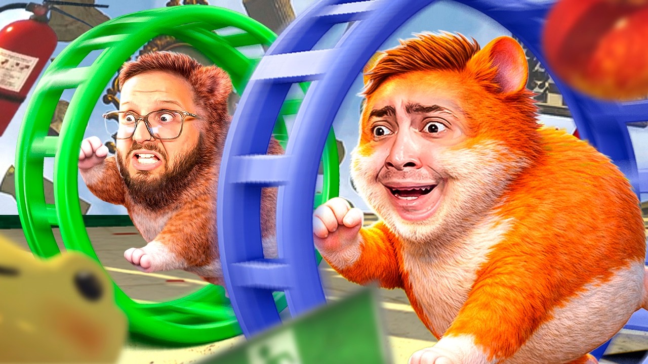 DOIS RATOS PASSANDO RAIVA! - HAMSTERIA COM O CAP