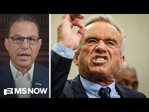 Gov. Josh Shapiro SHREDS 'DERANGED' RFK Jr. over Pennsylvania measles outbreak