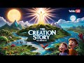 The Creation Story How God Made Heaven And Earth In 6 Days Bible Stories For Kids