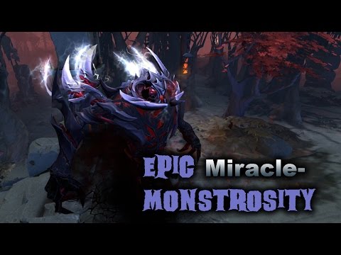 Top 10 Shadow Fiend Plays in 1 Game - Miracle- Epic Monstrosity Dota 2