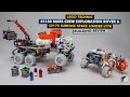 LEGO Technic 42180 Mars Crew Exploration Rover & 42178 Surface Space Loader detailed building review